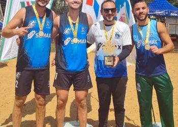 Volêi de praia de Foz conquista título da macrorregional dos Jogos Abertos