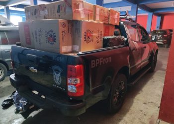 Cigarros contrabandeados são apreendidos em Foz