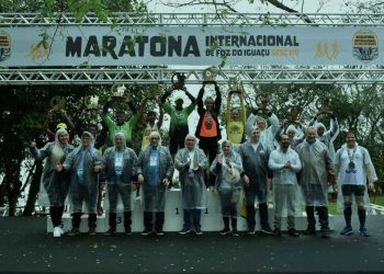 Brasileiros marcam pódio da 13ª Maratona Internacional de Foz do Iguaçu Sesc-PR