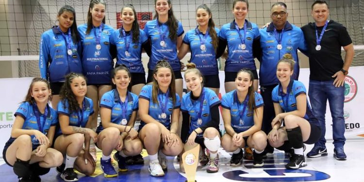 Voleibol de Foz termina com a segunda colocação da Copa Integração em Guaraniaçu