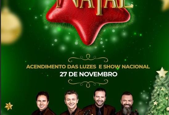 Família Lima é a atração de abertura do Natal de Santa Terezinha