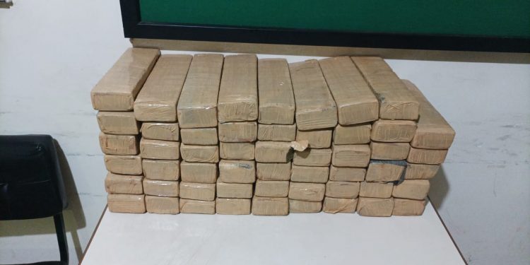 Polícia Militar apreende 40kg de maconha na Vila C