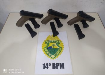 Passageiro de táxi é preso com armas na Avenida José Maria de Brito