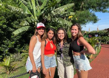 Família de Messi faz turismo em Foz do Iguaçu