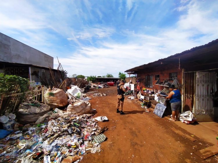 Forças de segurança e fiscalização realizam ação contra furto de fios