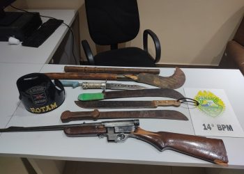 Briga de facões acaba em um ferido em Medianeira