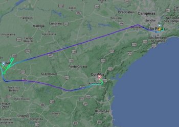 Avião da Gol não consegue pousar em Cascavel e precisa ir para Curitiba reabastecer