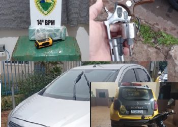 Nas últimas horas, PM apreende cocaína, arma, recupera veículo e motocicleta