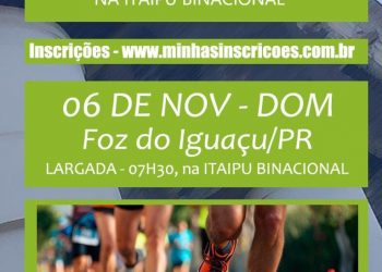 Abertas as inscrições da segunda edição da Corrida do Turismo na Itaipu Binacional