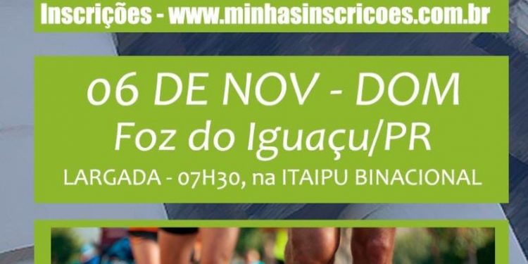 Abertas as inscrições da segunda edição da Corrida do Turismo na Itaipu Binacional