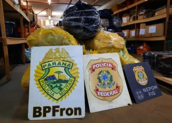 Apreensão de maconha é realizada pela Polícia Federal e BPFRON