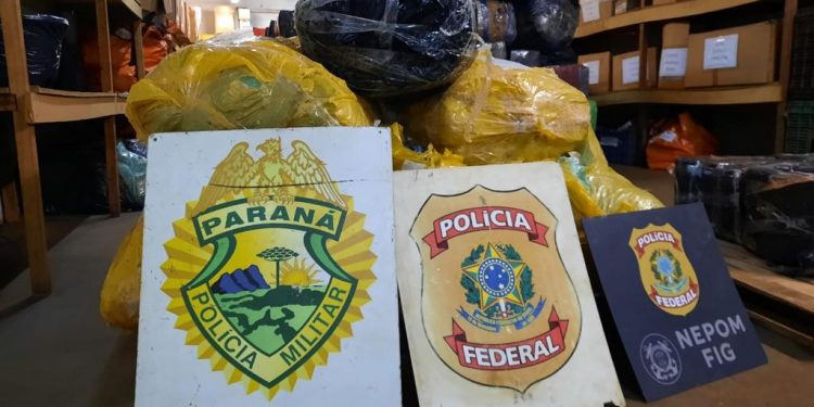 Apreensão de maconha é realizada pela Polícia Federal e BPFRON