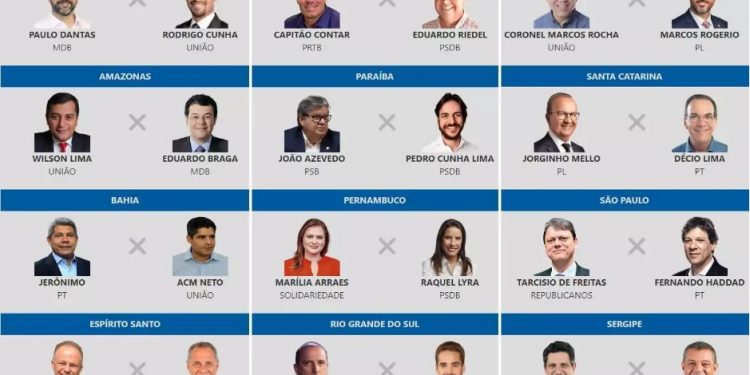 12 estados decidem o governador em segundo turno