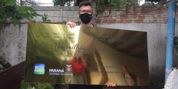 Programa Nota Paraná fez milionários em 25 municípios do Estado desde 2020
