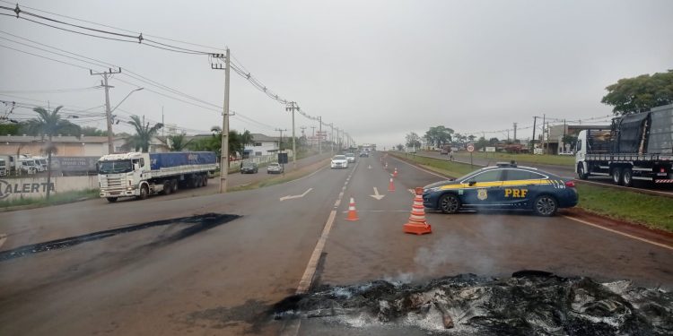 BR 277 totalmente liberada em Foz, Medianeira e Céu Azul