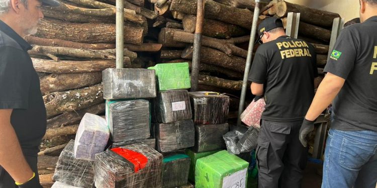 PF incinera 3,2 toneladas de drogas em Foz do Iguaçu