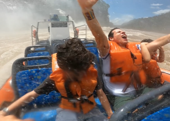 Personalidades procuram passeio de ecoaventura em Foz do Iguaçu