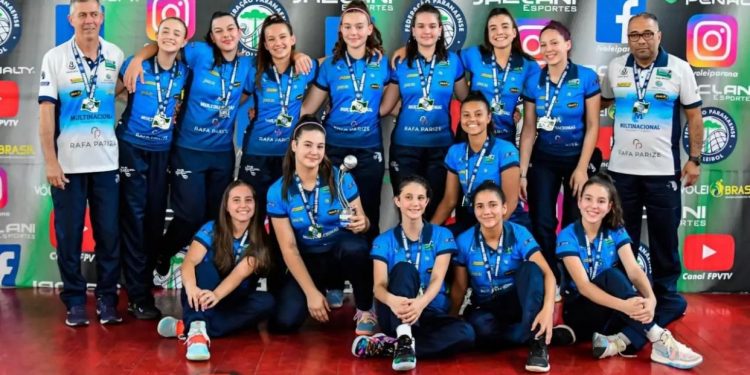 Foz do Iguaçu conquista o vice-campeonato paranaense sub-15 feminino