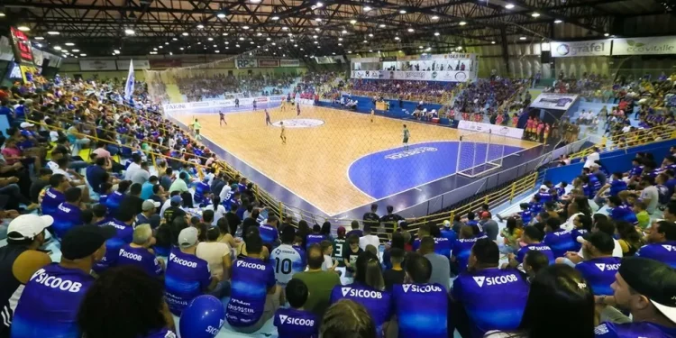 O Caldeirão Azul será sede da Copa Sul de Futsal