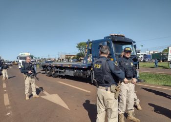 Termina bloqueio da BR 277 em Foz do Iguaçu