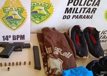 PM entra em confronto com autor de roubos em Foz do Iguaçu