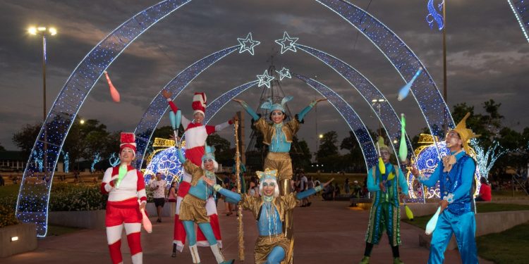 Gramadão da Itaipu recebe megaespetáculo de Natal neste final de semana