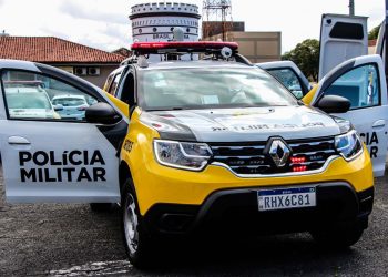 PM utiliza “viatura inteligente” com quatro câmeras para identificar placas e pessoas
