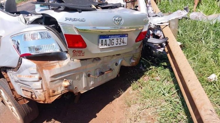 Casal vítima de acidente na entrada de Foz do Iguaçu é identificado