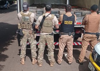 Mais de 2 toneladas de maconha são apreendidas em Santa Helena