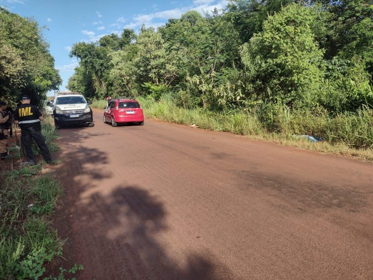 Corpo de um homem é encontrado perto ao “trevo da macumba”, em Foz