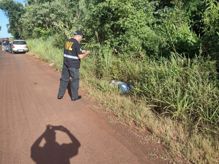 Corpo de um homem é encontrado perto ao “trevo da macumba”, em Foz