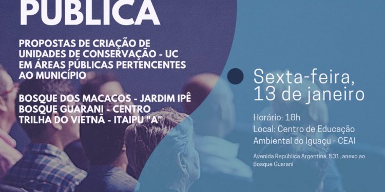 Secretaria de Meio Ambiente realiza audiência pública nesta sexta-feira (13)