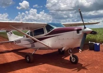 Avião apreendido no Paraguai era utilizado para trazer cocaína ao Brasil