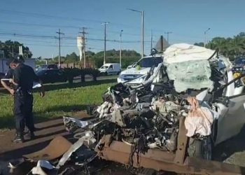 Brasileiro morre em acidente de carro em Caaguazú, no Paraguai