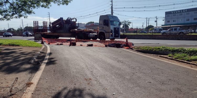 Obras na Avenida Olímpio Rafagnin estão aceleradas
