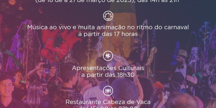 Marco abrirá todos os dias do carnaval