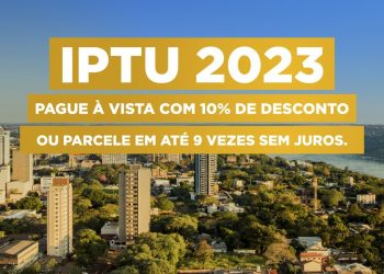 IPTU de Foz já está disponível no site da Prefeitura