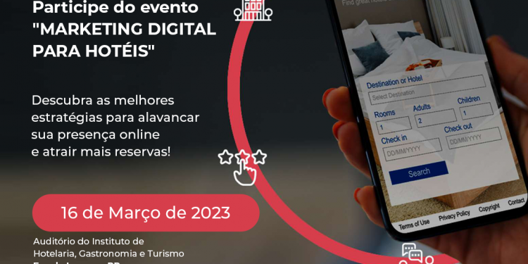 Treinamento de marketing digital para hotéis acontecerá no próximo dia 16