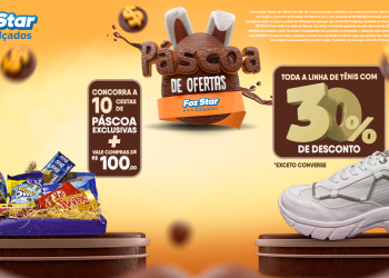 Celebre a Páscoa com a Foz Star Calçados e concorra a prêmios incríveis
