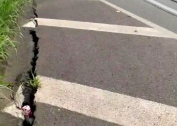 BR-277 é totalmente interditada no sentido Litoral do Paraná, após afundamento na pista