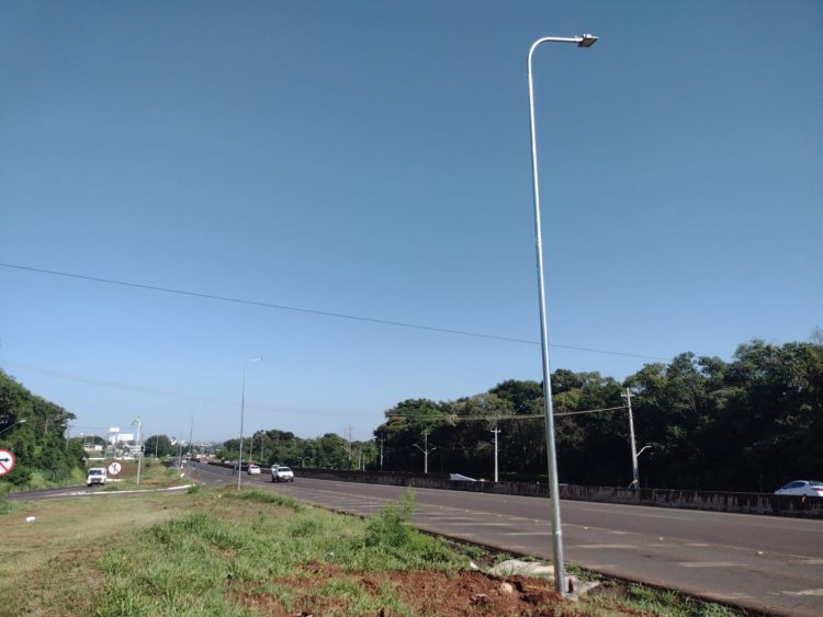 Trechos urbanos da BR 277 vão ganhar iluminação