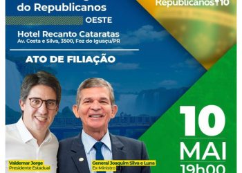 Silva e Luna deve assinar com o Partido Republicanos em Foz