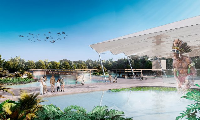 Imagem do projeto vencedor. Crédito: Mendes e Prevedello Arquitetura e Engenharia/Divulgação