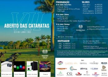 Wish Foz do Iguaçu e Iguassu Falls Golf Club realizam VII Aberto das Cataratas, entre 02 e 04 de junho