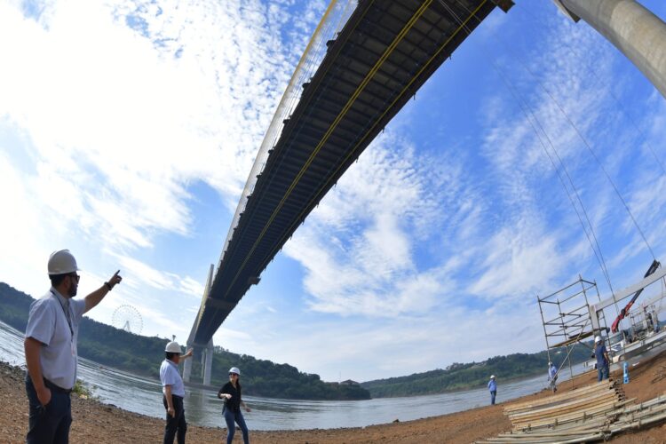 Sistema de inspeção e monitoramento de estrutura é instalado na Ponte da Integração