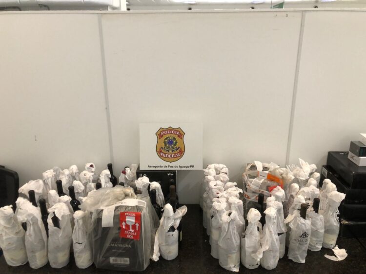 Mudança no sistema de fiscalização no aeroporto de Foz faz aumentar as apreensões