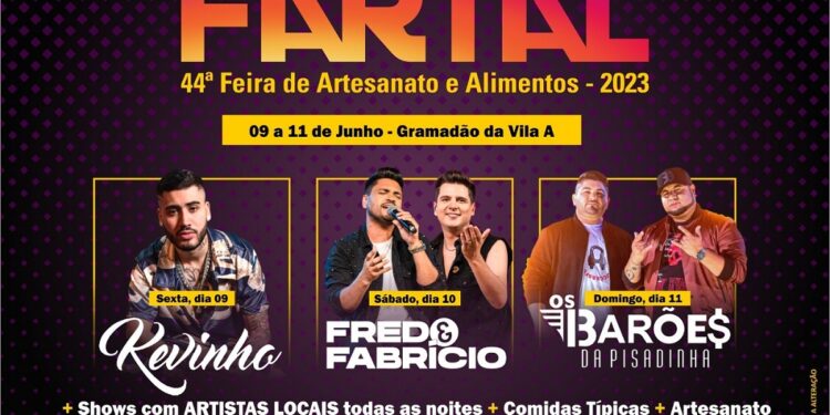 “Vip Solidário” garante lugar especial para os shows na Fartal, em Foz do Iguaçu