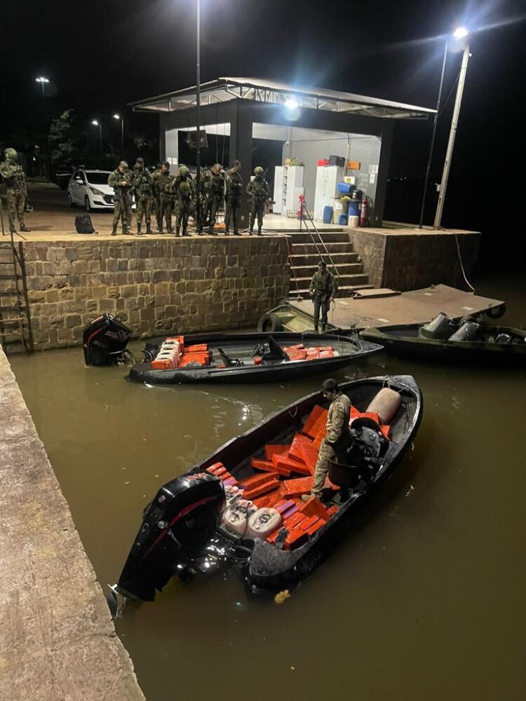 Prejuízo de R$ 38 milhões para o crime organizado. Esse foi o resultado da Operação Ágata Sul