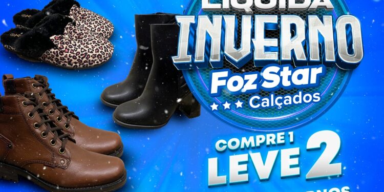 Liquida Inverno – Compre 1 Leve 2 – botas, coturnos e pantufas