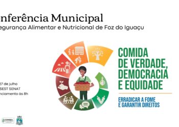 IV Conferência Municipal de Segurança Alimentar e Nutricional de Foz do Iguaçu será nesta quinta-feira, 27 de julho